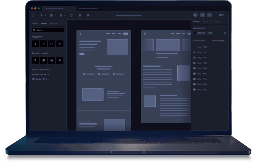 Tasarım görünümü